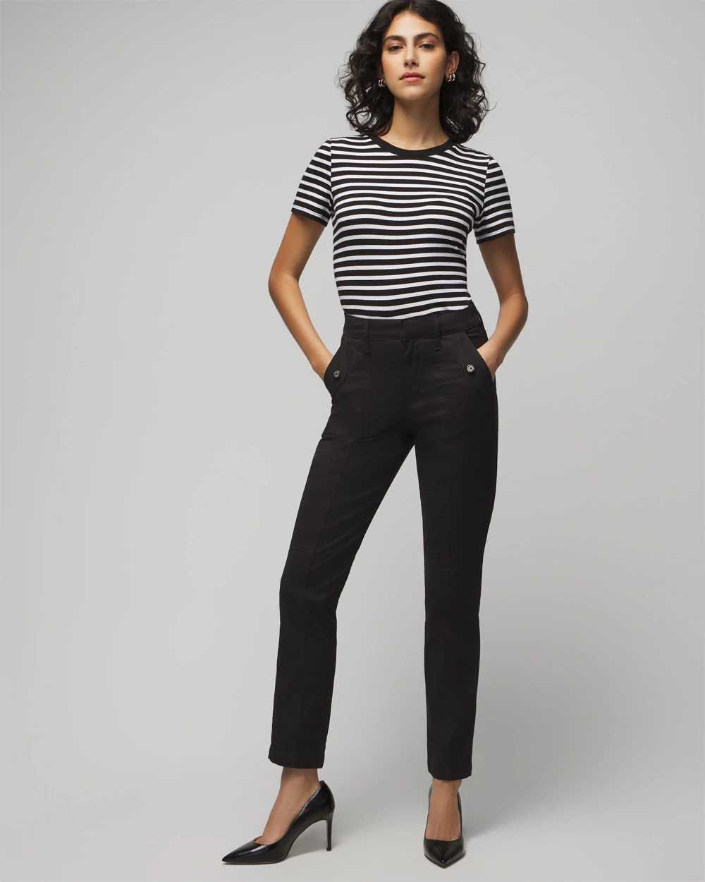 Whbm slim ankle pants clearance